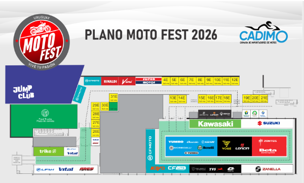 Plano Moto Fest Uruguay 2026